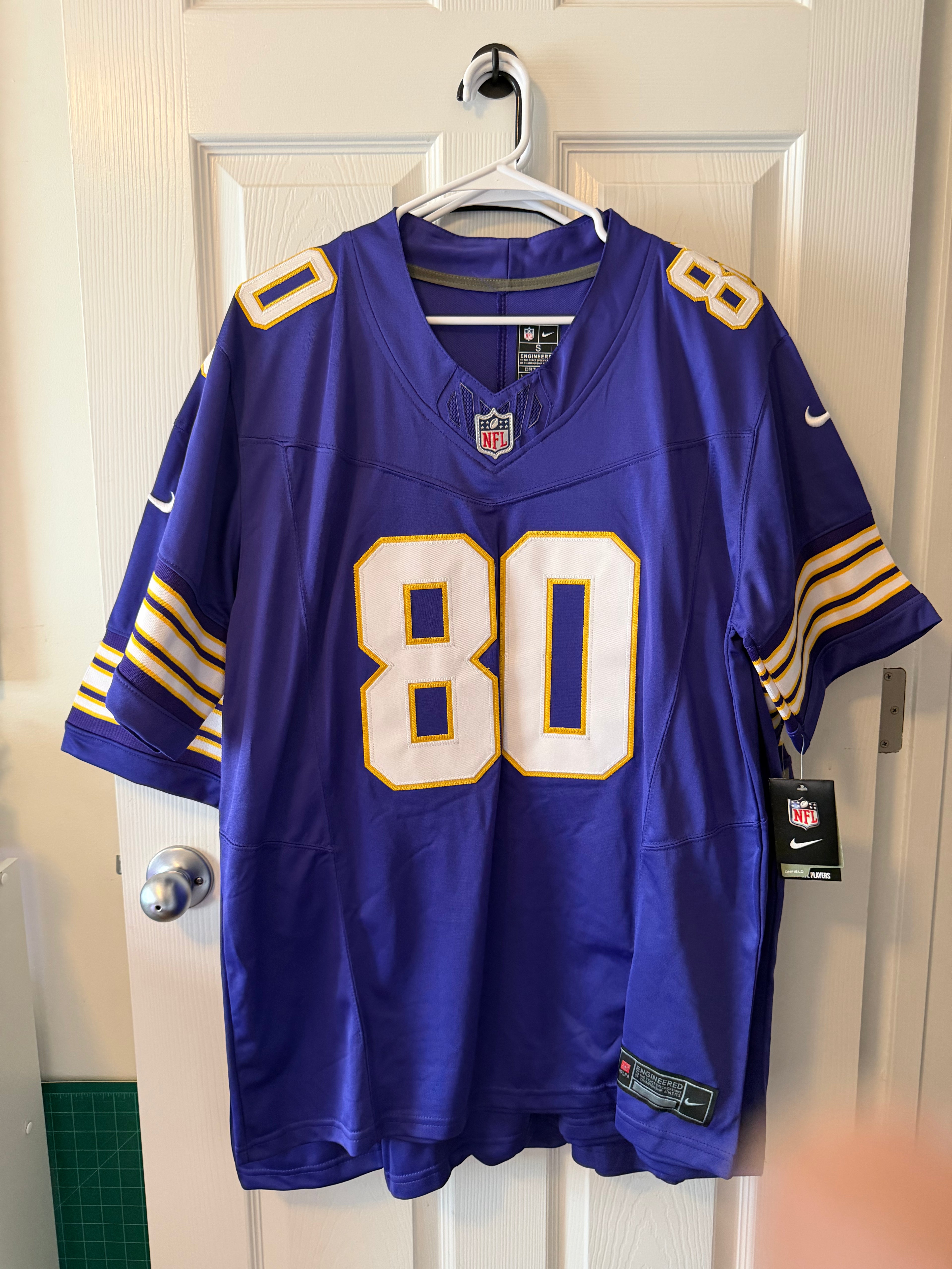Vintage Minnesota Vikings #80 Cris Carter (Stitched/Adult) Jersey