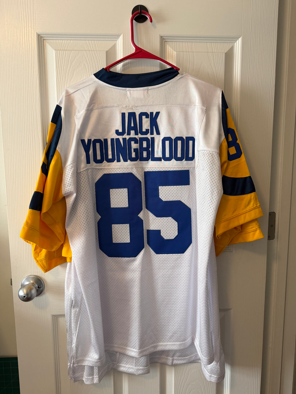 LA Rams #85 Jack Youngblood (Stitched/Adult) Jersey