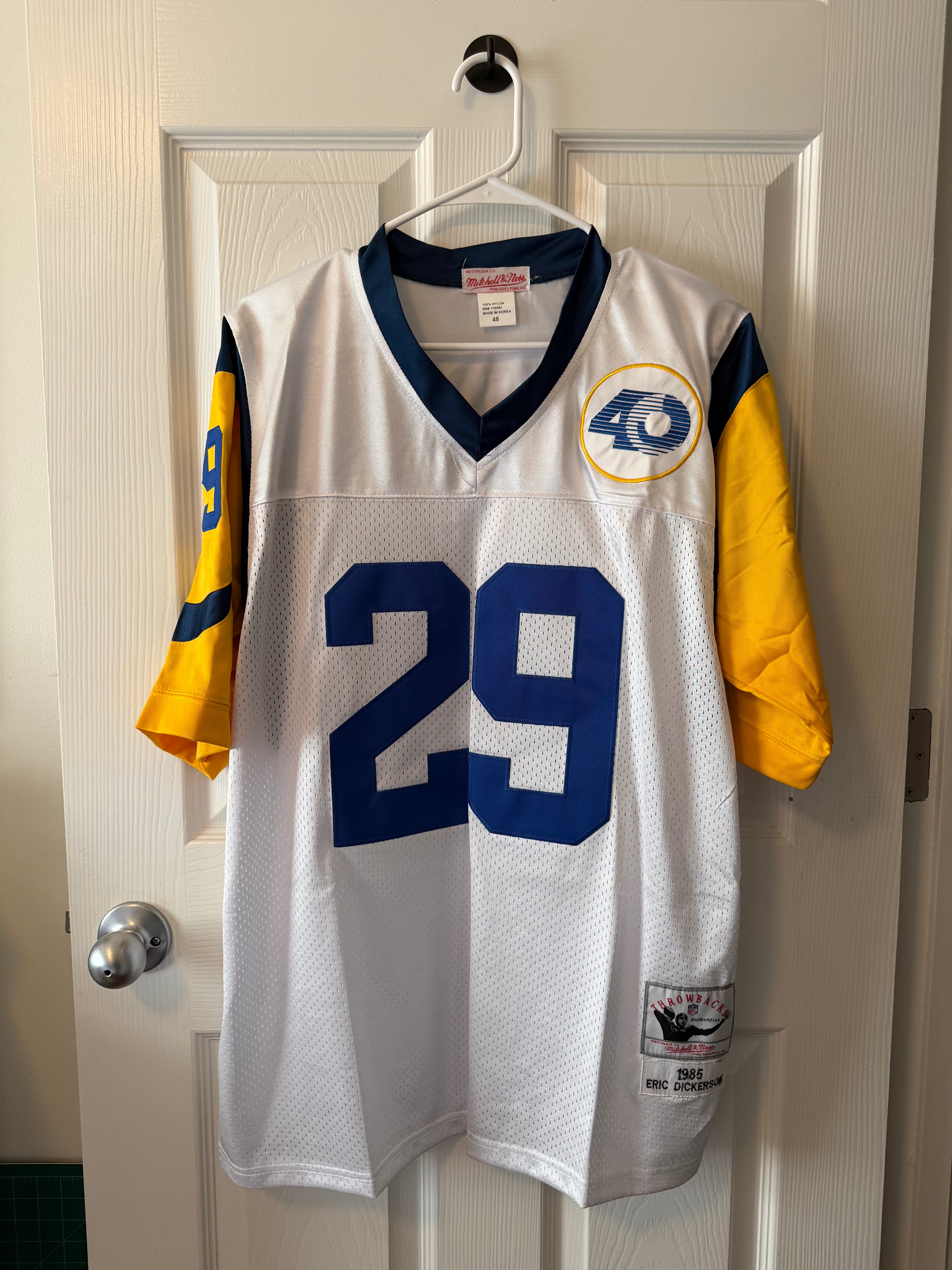 LA Rams #26 Eric Dickerson (Stitched/Adult) Jersey