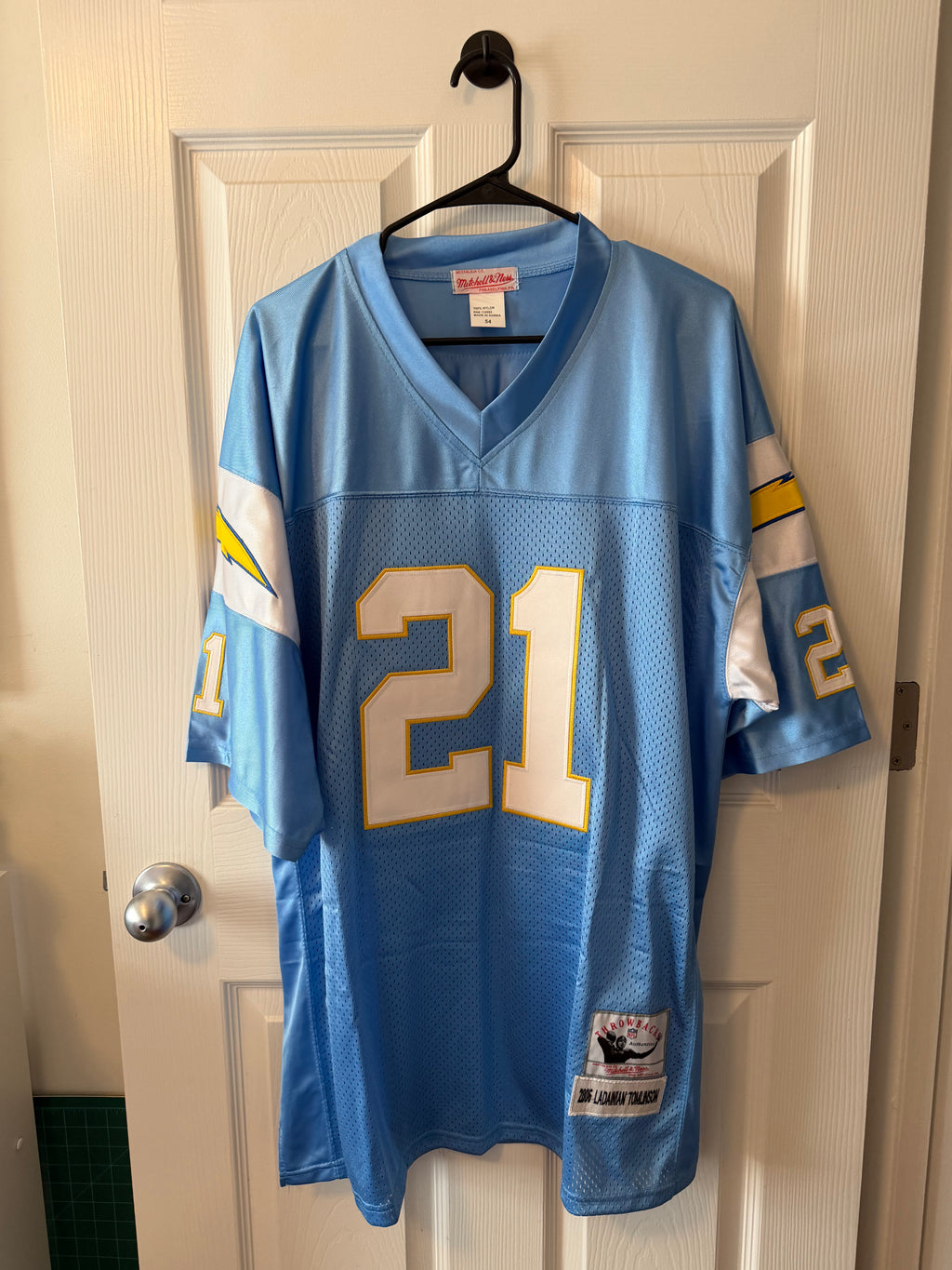 Vintage San Diego Chargers #21 LaDainian Tomlinson (Stitched/Adult) Jersey