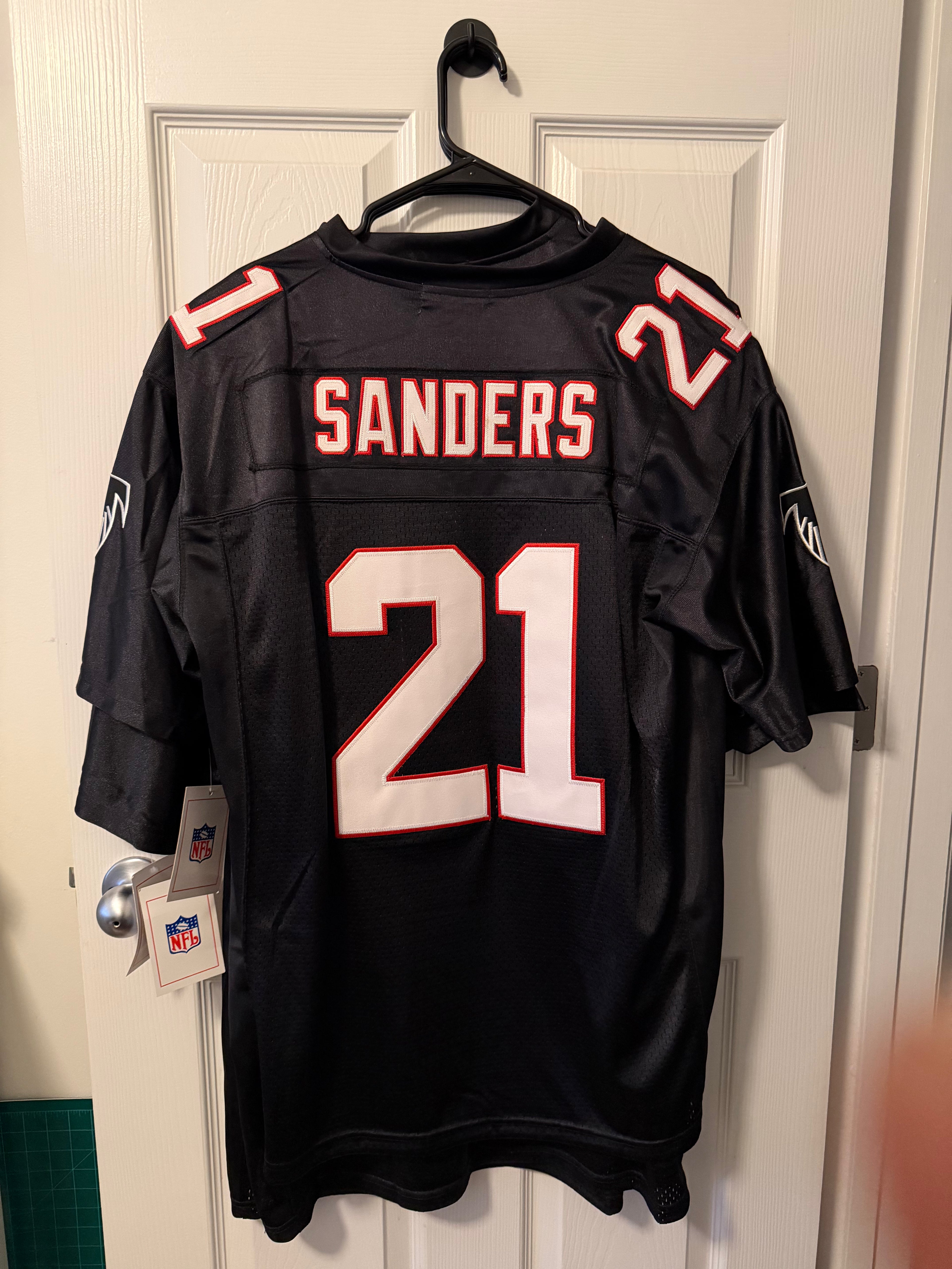 Vintage Atlanta Falcons #21 Deion Sanders (Stitched/Adult) Jersey