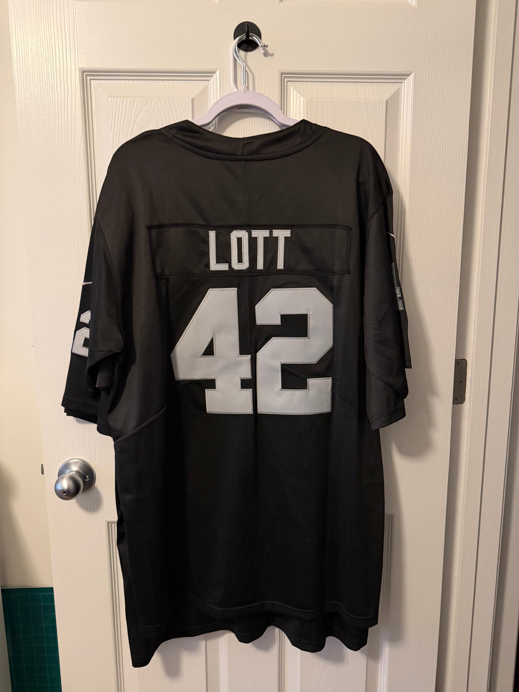 Vintage Oakland Raiders #42 Ronnie Lott (Stitched/Adult) Jersey