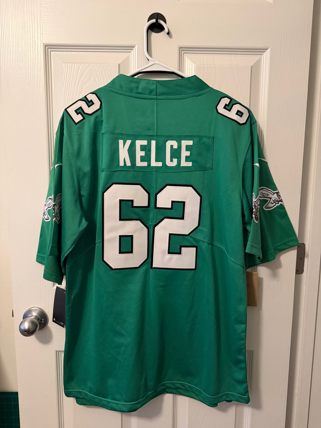 Vintage Philadelphia Eagles #62 Jason Kelce (Stitched/Adult) Jersey