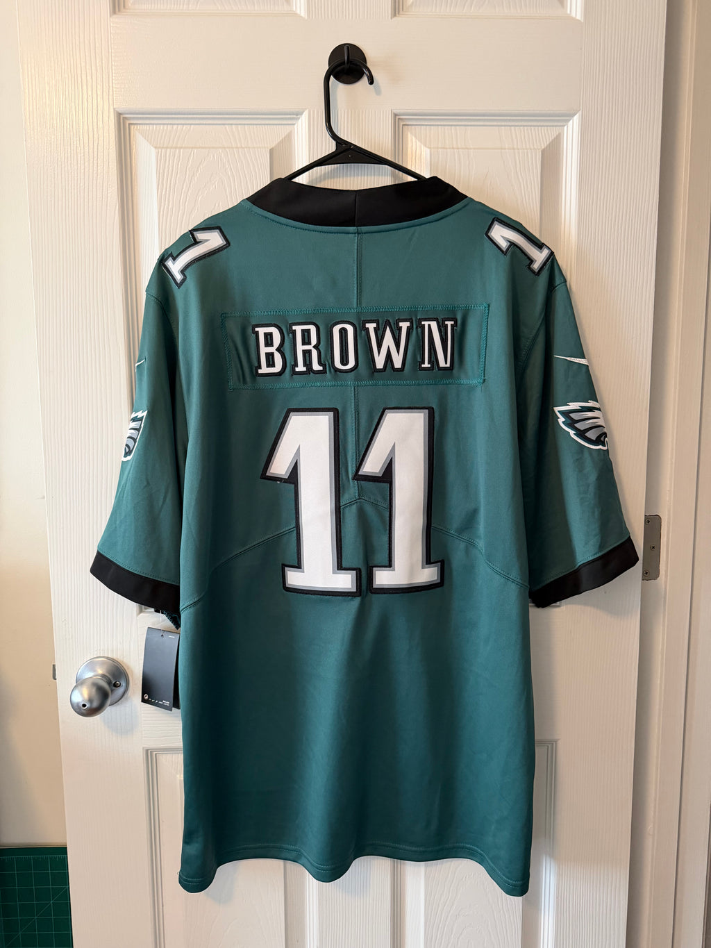 Vintage Philadelphia Eagles #11 A.J. Brown (Stitched/Adult Large) Jersey