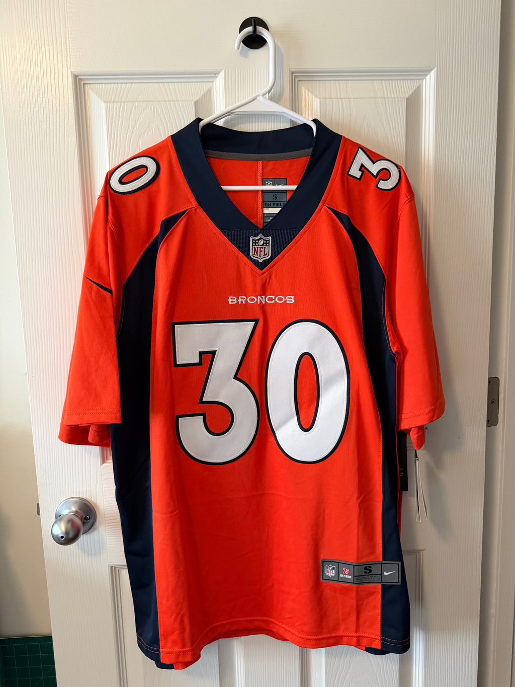 Vintage Denver Broncos #30 Terrell Davis (Stitched/Adult) Jersey