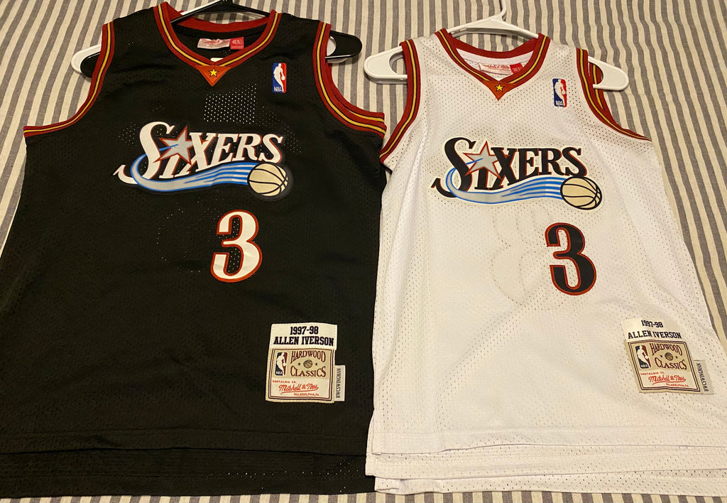 Vintage Allen Iverson (Stitched/Youth) Jersey