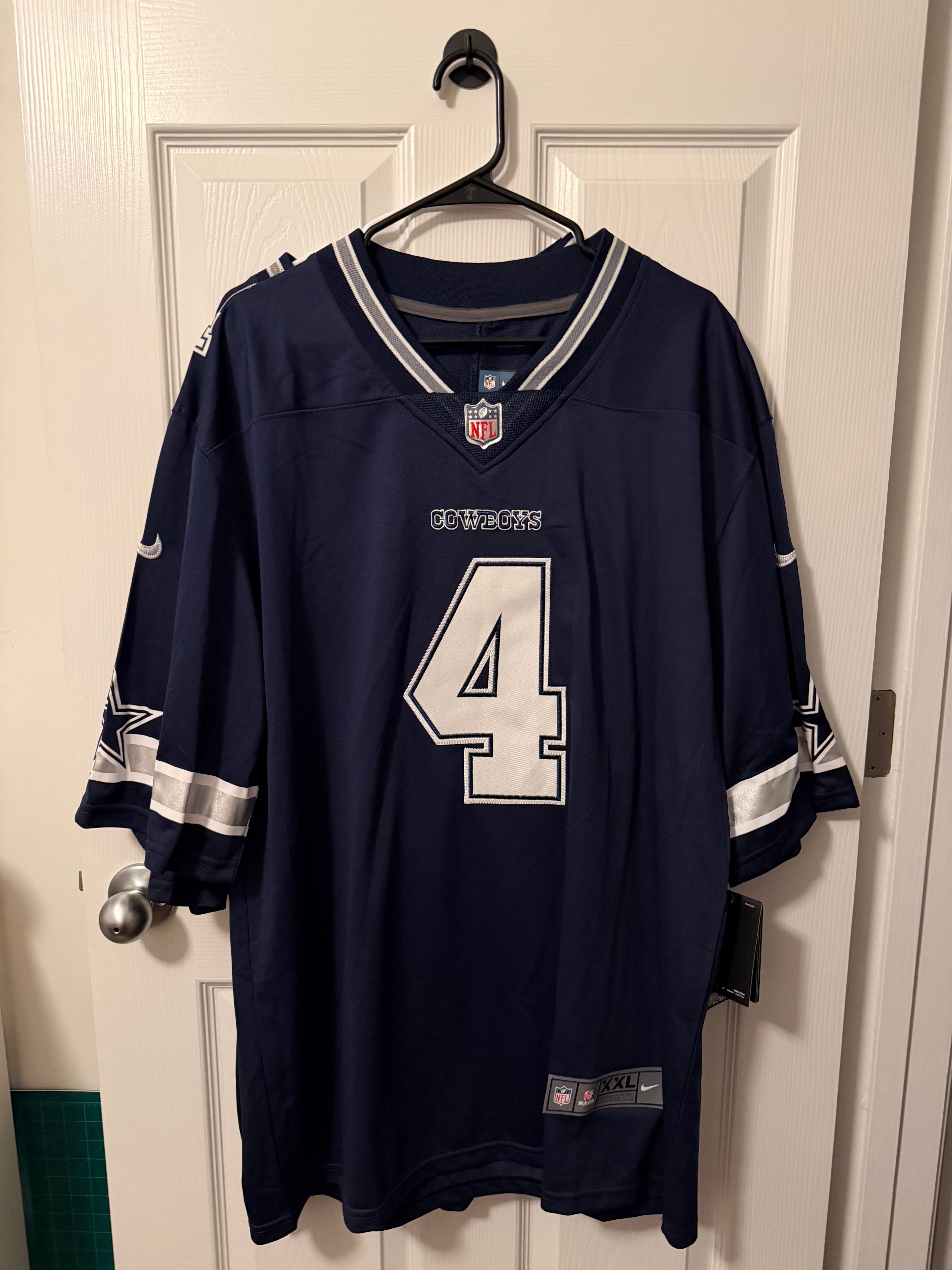 Vintage Dallas Cowboys #4 Dak Prescott (Stitched/Adult) Jersey