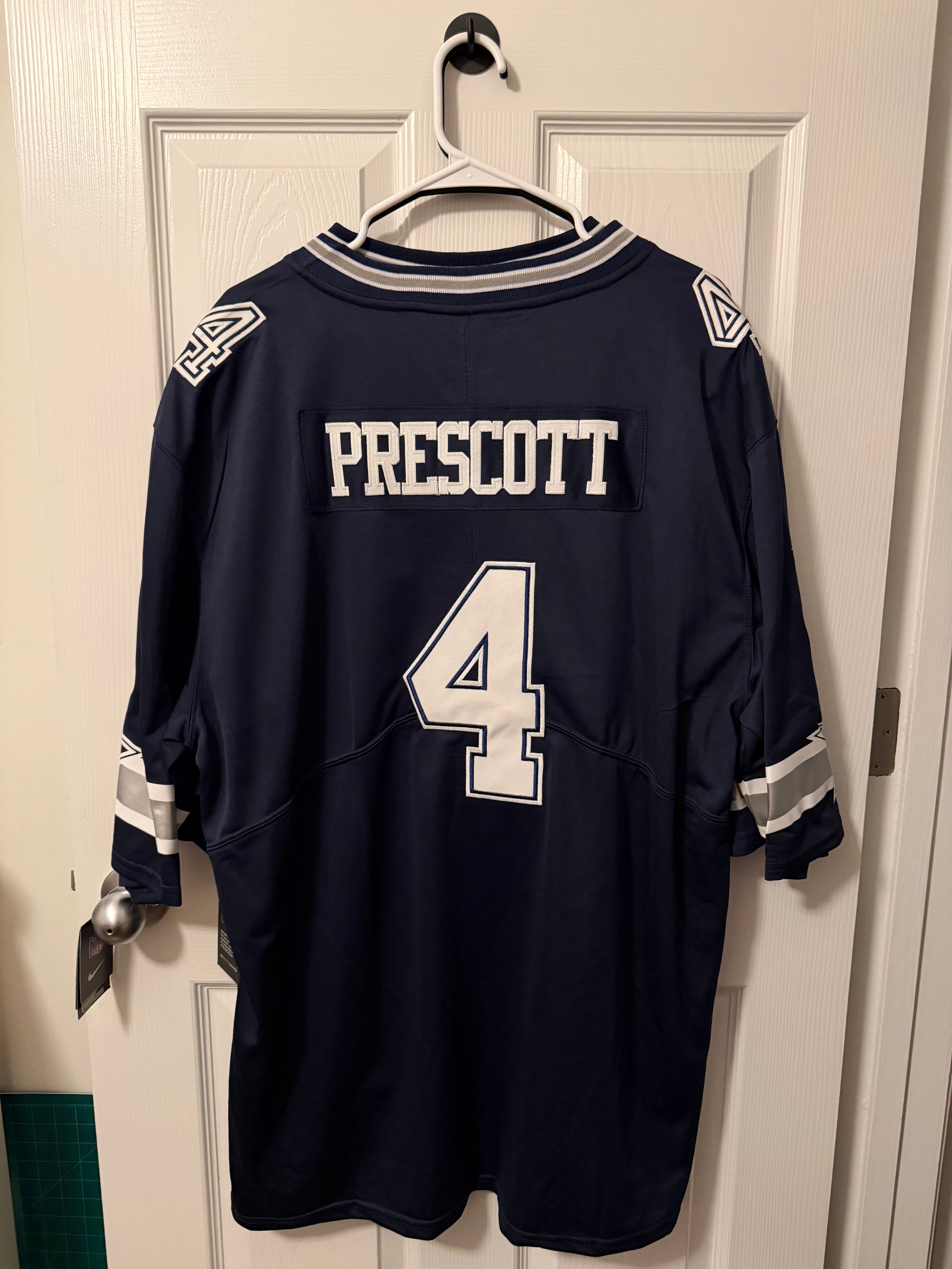 Vintage Dallas Cowboys #4 Dak Prescott (Stitched/Adult) Jersey